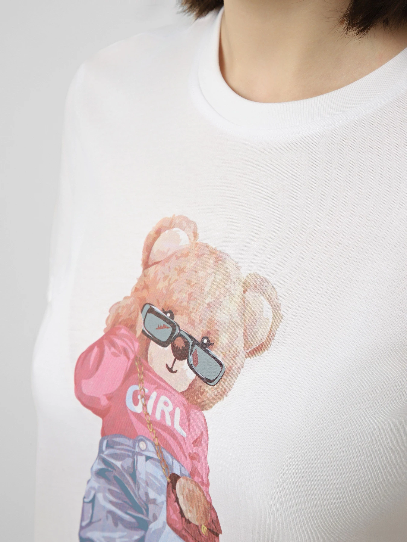 Футболки і поло Only KITA BEAR S/S TEE модель 15375338_Bright White Beary fabulou Футболки і поло Only KITA BEAR S/S TEE модель 15375338_Bright White Beary fabulou Фото