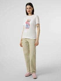 Футболки і поло Only KITA BEAR S/S TEE модель 15375338_Bright White Beary fabulou Фото