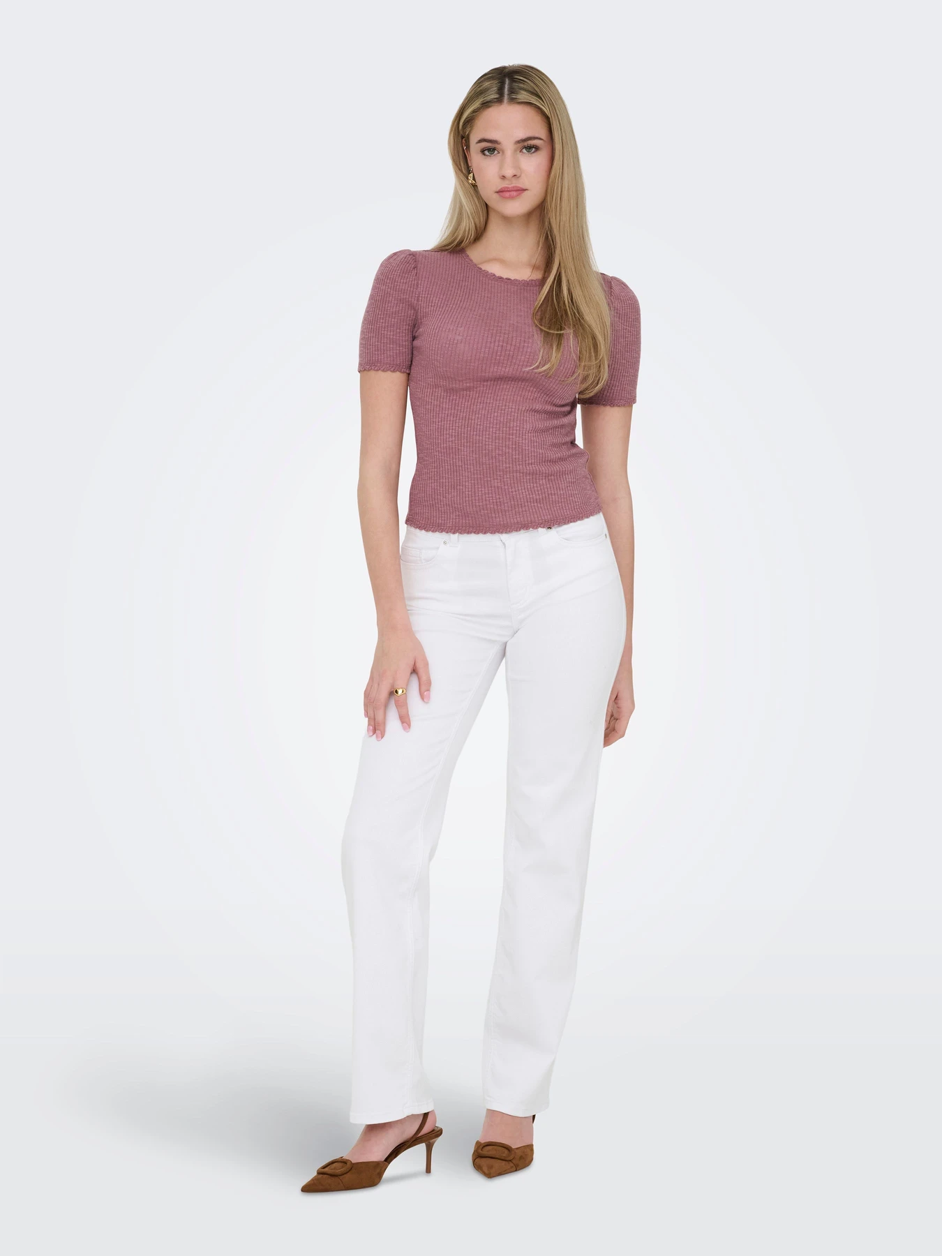 Джинси Only BLUSH MID STRAIGHT DNM модель 15337793_White Джинси Only BLUSH MID STRAIGHT DNM модель 15337793_White Фото