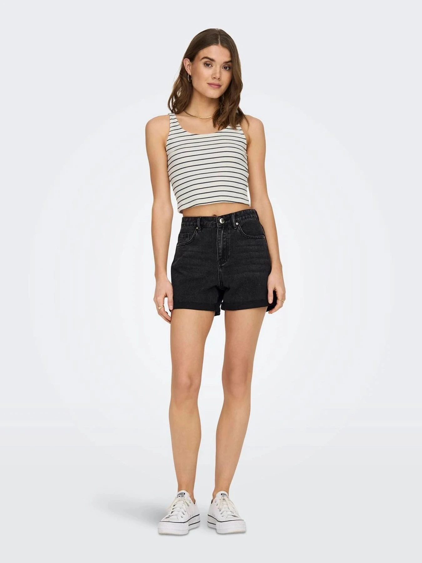 Шорты Only PHINE DNM SHORTS модель 15196226_Black Denim Шорты Only PHINE DNM SHORTS модель 15196226_Black Denim Фото