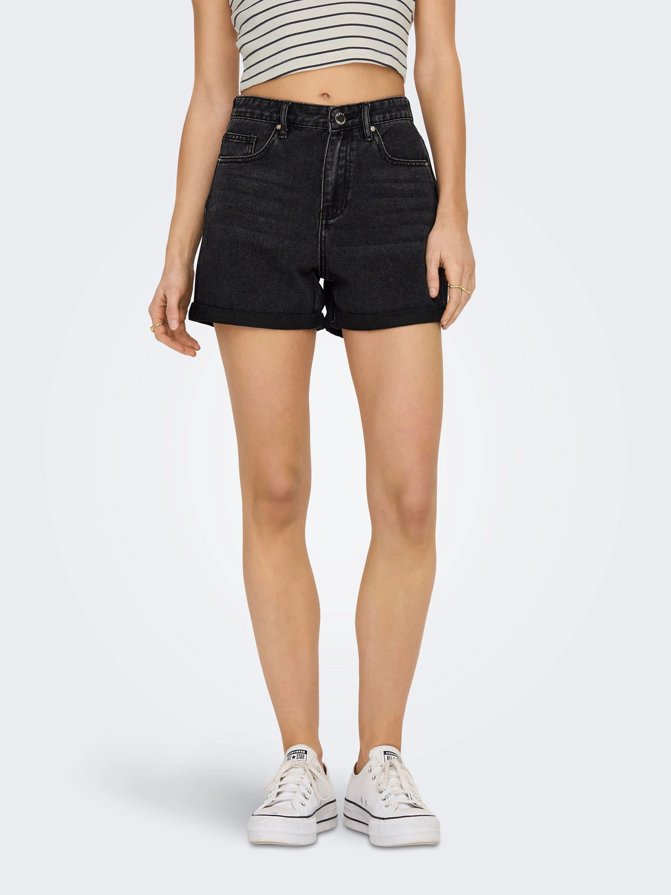 Шорты Only PHINE DNM SHORTS модель 15196226_Black Denim Шорты Only PHINE DNM SHORTS модель 15196226_Black Denim Фото