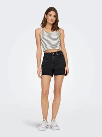 Шорты Only PHINE DNM SHORTS модель 15196226_Black Denim Фото