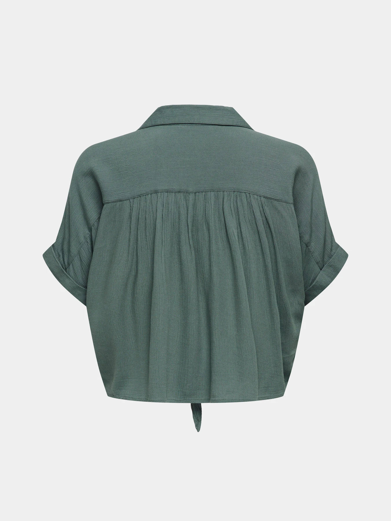 Сорочки Only PAULA LIFE S/S TIE SHIRT модель 15281497_Balsam Green Сорочки Only PAULA LIFE S/S TIE SHIRT модель 15281497_Balsam Green Фото