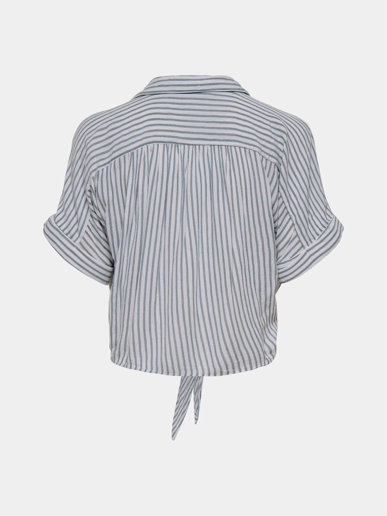 Сорочки Only PAULA LIFE S/S TIE SHIRT модель 15281497_Cloud Dancer BALSAM GREEN Сорочки Only PAULA LIFE S/S TIE SHIRT модель 15281497_Cloud Dancer BALSAM GREEN Фото