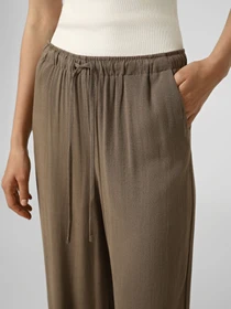 Штани Only SIESTA MW PULL-UP LINEN PNT модель 15322263_Walnut Фото