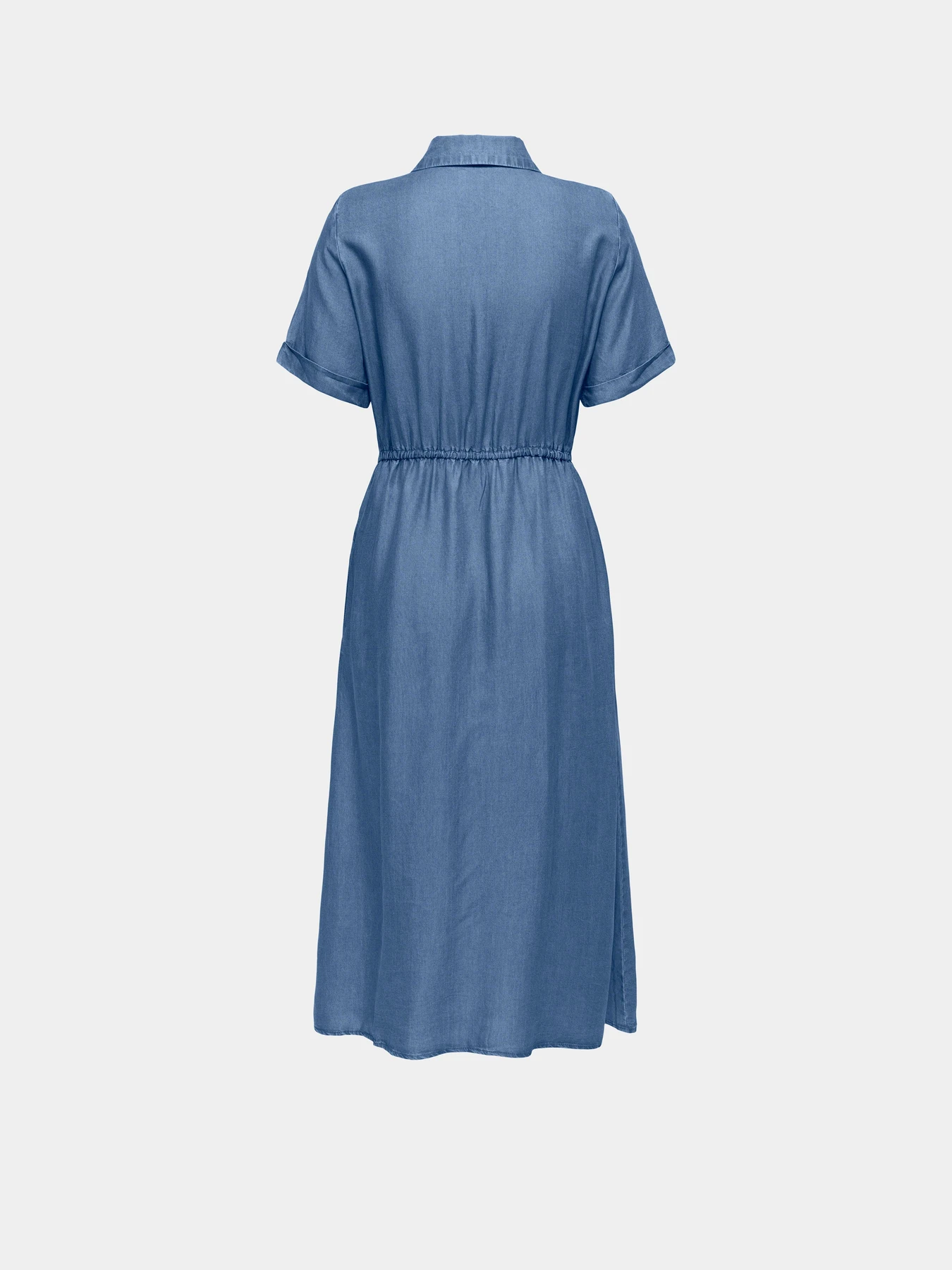 Платья Only CHARIS LIFE SHIRT DRESS модель 15363971_Medium Blue Denim Фото