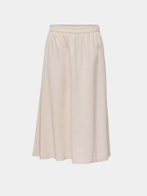 Юбки Only ARIS LIFE PULL UP LONG SKIRT модель 15364190_Pumice Stone Фото