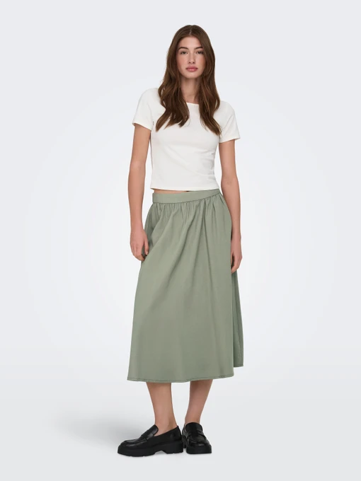 Жіноча Спідниця міді Only ARIS LIFE PULL UP LONG SKIRT фото 3