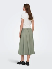 Юбки Only ARIS LIFE PULL UP LONG SKIRT модель 15364190_Smokey Olive Фото