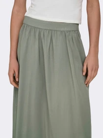 Юбки Only ARIS LIFE PULL UP LONG SKIRT модель 15364190_Smokey Olive Фото