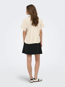 Сорочки Only ARIS LIFE CAP SLEEVE SHIRT модель 15364279_Pumice Stone Фото