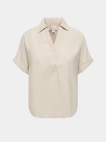Сорочки Only ARIS LIFE CAP SLEEVE SHIRT модель 15364279_Pumice Stone Фото