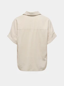 Сорочки Only ARIS LIFE CAP SLEEVE SHIRT модель 15364279_Pumice Stone Фото