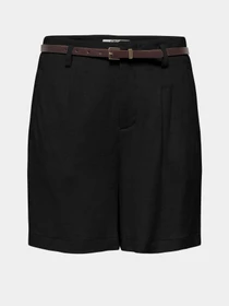 Шорты Only SIESTA HW BELT LIN BL SHORTS модель 15367413_Black Фото