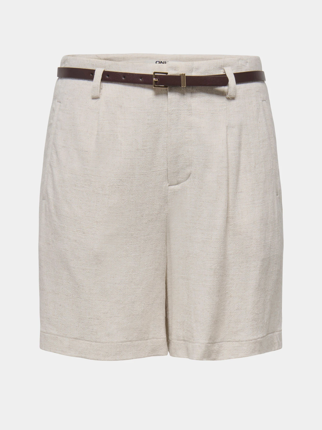 Шорти Only SIESTA HW BELT LIN BL SHORTS модель 15367413_Moonbeam Шорти Only SIESTA HW BELT LIN BL SHORTS модель 15367413_Moonbeam Фото