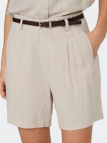 Шорти Only SIESTA HW BELT LIN BL SHORTS модель 15367413_Moonbeam Фото