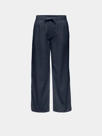 Брюки Only GOA MW LIN BL PULL-UP CULOTTE модель 15371419_Navy Blazer Фото
