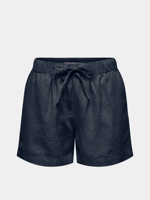 Шорты Only GOA MW LIN BL PULL-UP SHORTS модель 15371421_Navy Blazer Фото