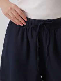 Шорты Only GOA MW LIN BL PULL-UP SHORTS модель 15371421_Navy Blazer Фото