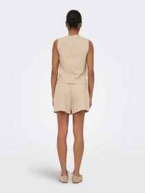 Шорти Only GOA MW LIN BL PULL-UP SHORTS модель 15371421_Oxford Tan Фото
