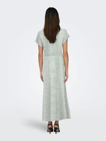 Платья Only NOVA LIFE VIS MOLLIE LONG DRES модель 15317842_Jadeite 724 Coffee leaf Фото