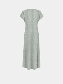 Платья Only NOVA LIFE VIS MOLLIE LONG DRES модель 15317842_Jadeite 724 Coffee leaf Фото