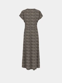 Платья Only NOVA LIFE VIS MOLLIE LONG DRES модель 15317842_Black 724 Coffee leaf Фото