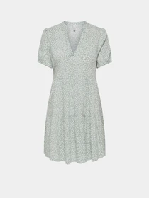 Платья Only NOVA LIFE VIS S/S THEA DRESS модель 15222215_Jadeite 724 Coffee leaf Фото