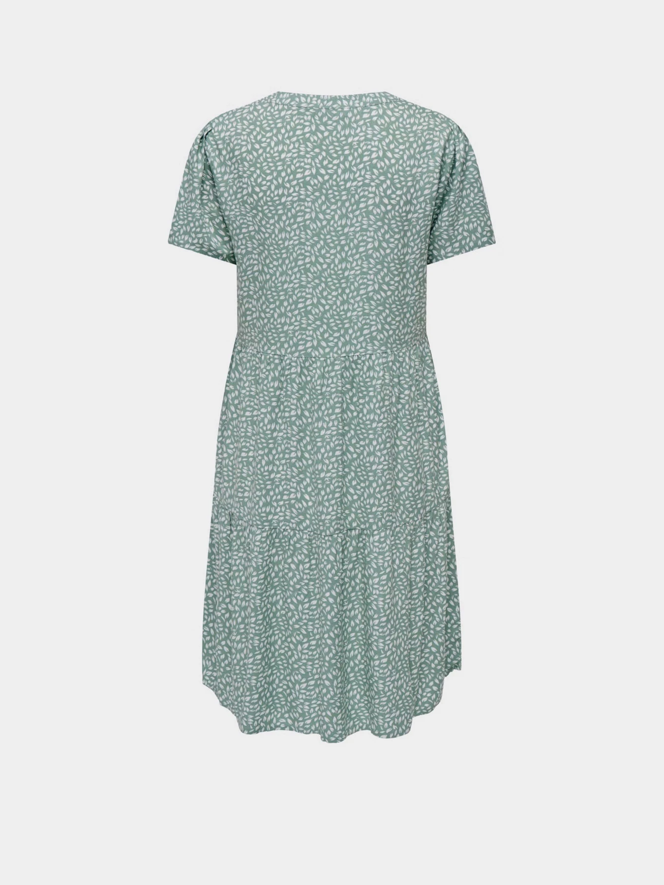 Сукні Only ZALLY LIFE S/S THEA DRESS модель 15262674_Chinois Green White leafs Сукні Only ZALLY LIFE S/S THEA DRESS модель 15262674_Chinois Green White leafs Фото