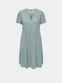 Сукні Only ZALLY LIFE S/S THEA DRESS модель 15262674_Chinois Green White leafs Фото