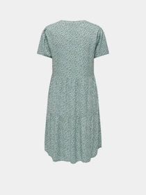 Сукні Only ZALLY LIFE S/S THEA DRESS модель 15262674_Chinois Green White leafs Фото