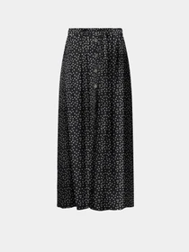 Юбки Only NOVA LIFE VIS BUTTON SKIRT модель 15222223_Black 722 Cool dots Фото