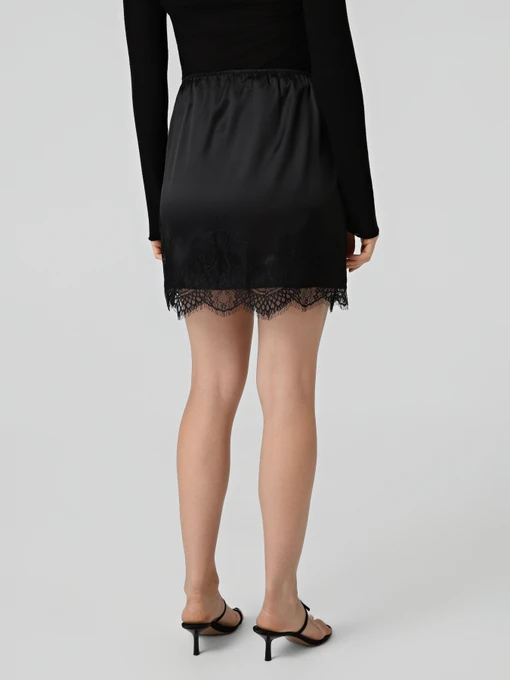 Жіноча Спідниця міні Only BELLA SHORT SATIN LACE SKIRT фото 3
