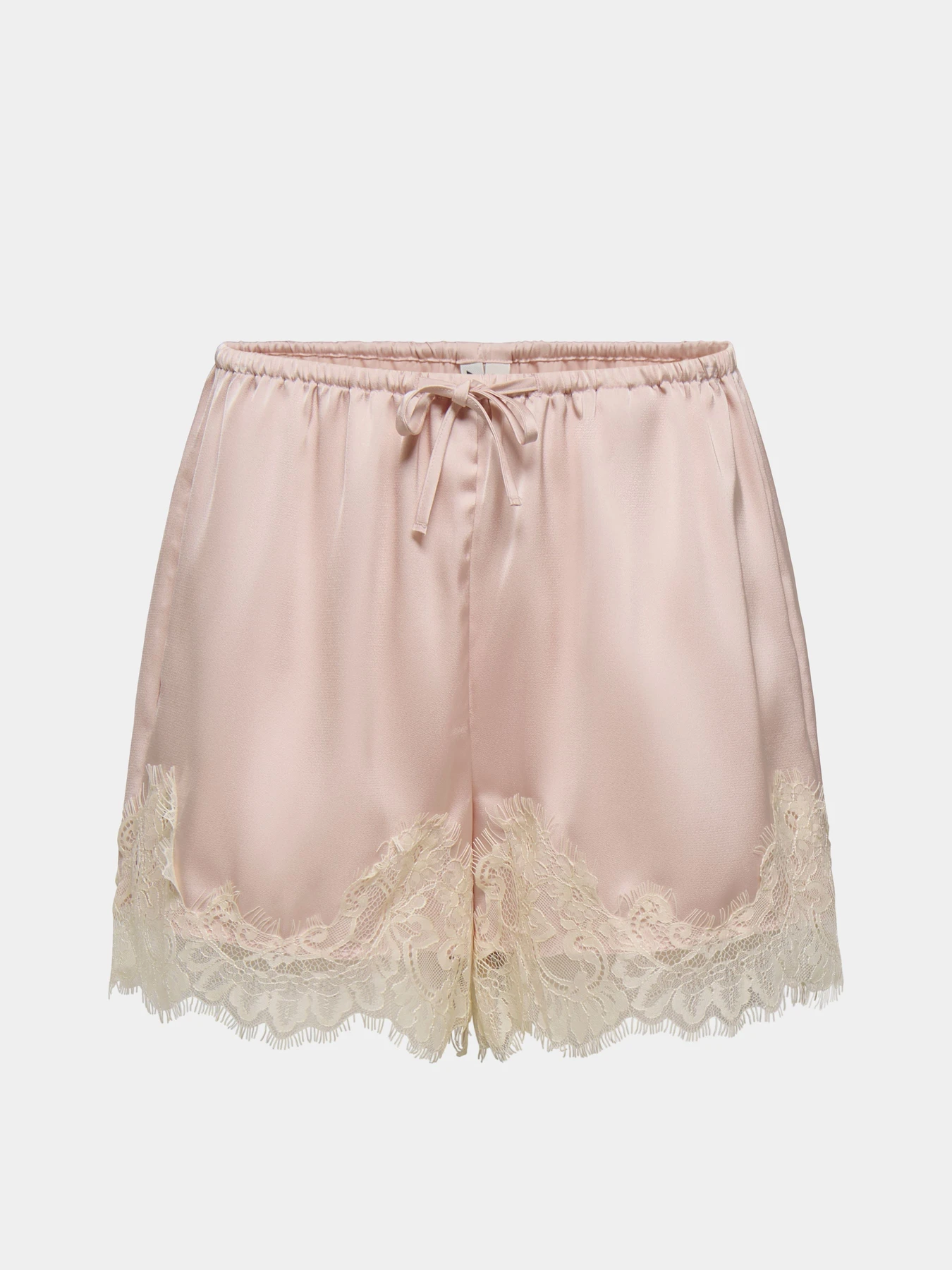 Шорты Only MENUS LACE SATIN SHORTS модель 15385146_Lotus CREAM LACE Шорты Only MENUS LACE SATIN SHORTS модель 15385146_Lotus CREAM LACE Фото