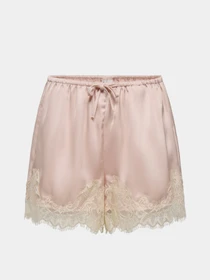 Шорты Only MENUS LACE SATIN SHORTS модель 15385146_Lotus CREAM LACE Фото