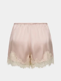 Шорты Only MENUS LACE SATIN SHORTS модель 15385146_Lotus CREAM LACE Фото
