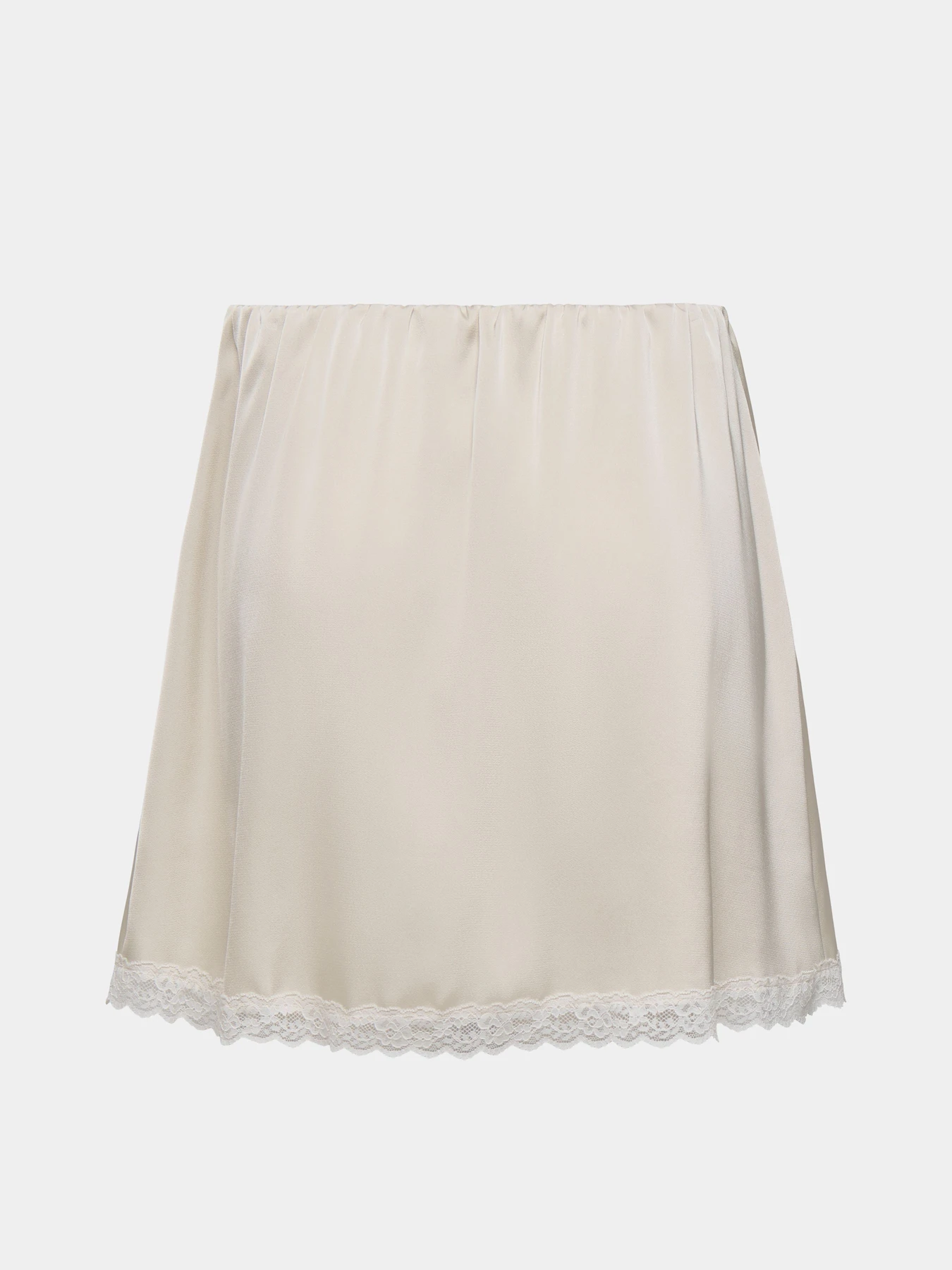 Юбки Only MENUS LACE SATIN SHORT SKIRT модель 15385148_Birch WHITE LACE Юбки Only MENUS LACE SATIN SHORT SKIRT модель 15385148_Birch WHITE LACE Фото