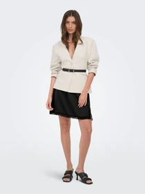 Спідниці Only MENUS LACE SATIN SHORT SKIRT модель 15385148_Black BLACK LACE Фото