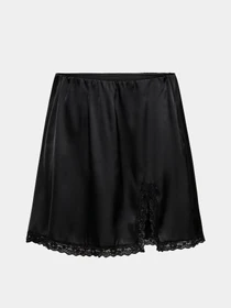 Спідниці Only MENUS LACE SATIN SHORT SKIRT модель 15385148_Black BLACK LACE Фото