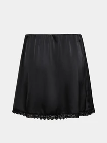 Спідниці Only MENUS LACE SATIN SHORT SKIRT модель 15385148_Black BLACK LACE Фото