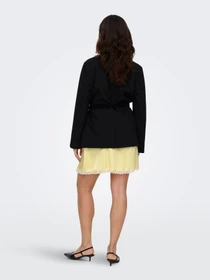 Спідниці Only MENUS LACE SATIN SHORT SKIRT модель 15385148_Double Cream CREAM LACE Фото