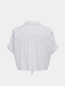 Рубашки Only PAULA LIFE S/S TIE SHIRT модель 15281497_White Фото