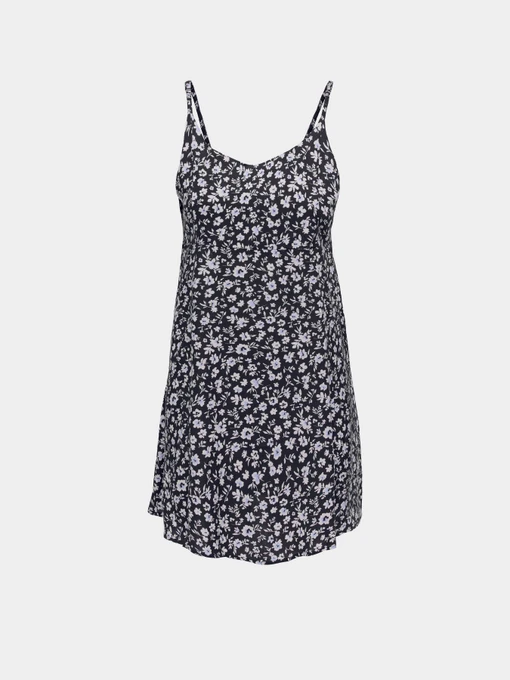 Платья Only LIANA LIFE STRAP SHORT DRESS модель 15375233_Night Sky ZOEY FLOWER Фото