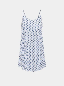Платья Only LIANA LIFE STRAP SHORT DRESS модель 15375233_Cloud Dancer BLUE DITSY Фото