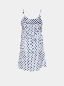 Платья Only LIANA LIFE STRAP SHORT DRESS модель 15375233_Cloud Dancer BLUE DITSY Фото