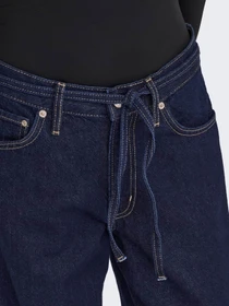 Джинсы Only GIANNA MW STRAIGHT DNM модель 15361587_Dark Blue Denim RINSE Фото