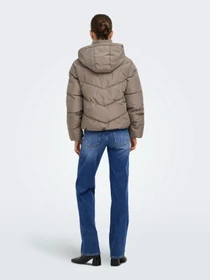 Куртки та дублянки Only CLAIR PUFFER HOOD JACKET модель 15373797_Walnut Фото