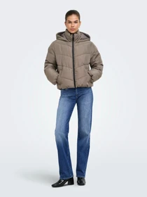 Куртки та дублянки Only CLAIR PUFFER HOOD JACKET модель 15373797_Walnut Фото