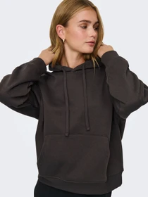 Худи и свитшоты Only BEST L/S HOOD SWT модель 15338730_Chocolate Torte Фото