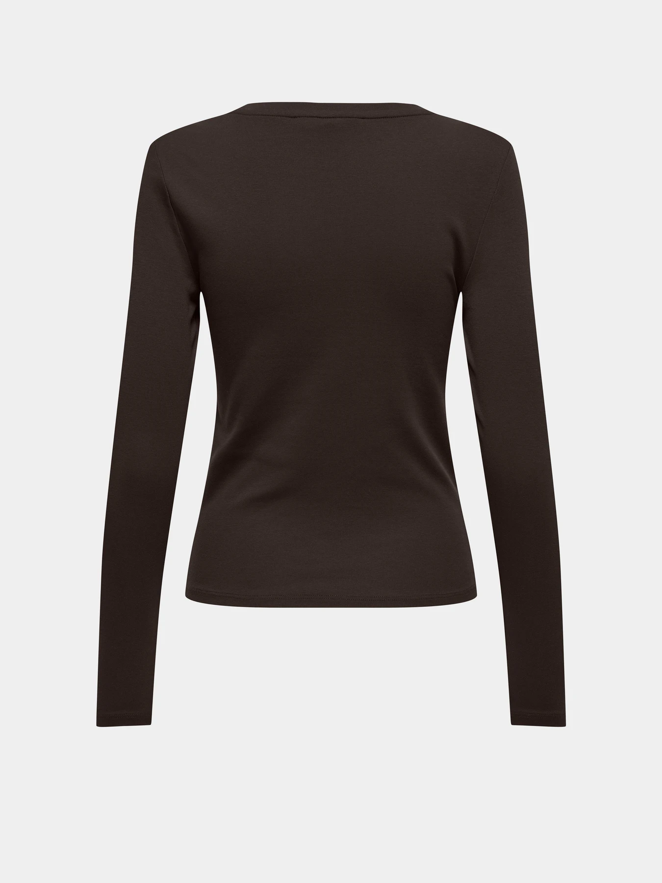 Худи и свитшоты Only RILEY O-NECK L/S TOP JRS модель 15323159_Black Coffee Фото